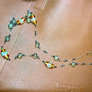 Long necklace beaded vintage cute new